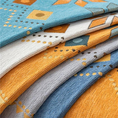 Bohemian Chenille Sofa Slipcover Geometric Non-slip Cover