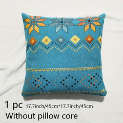 Bohemian Chenille Sofa Slipcover Geometric Non-slip Cover