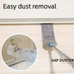 Retractable Microfiber Duster Long Handle for Hard-to-Reach Area Cleaning