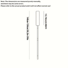 Retractable Microfiber Duster Long Handle for Hard-to-Reach Area Cleaning