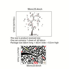 Photo Tree Wall Sticker PVC Self Adhesive Waterproof Wall Decor Art Decals