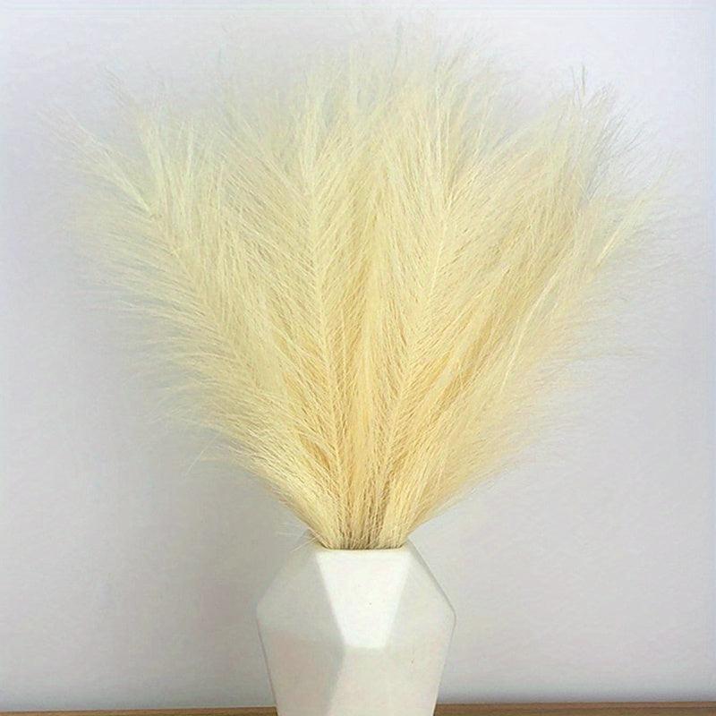 3pcs Boho Faux Pampas Grass for Home Decor and Weddings