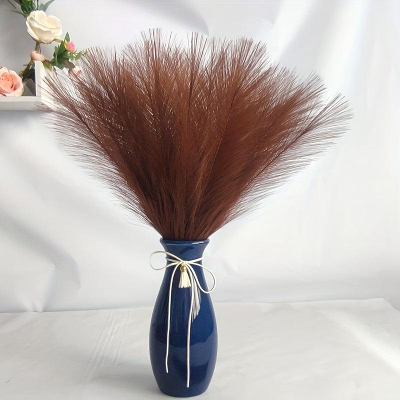 3pcs Boho Faux Pampas Grass for Home Decor and Weddings