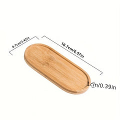 Wooden Soap Dispenser and Bottle Holder for Bathroom Decor