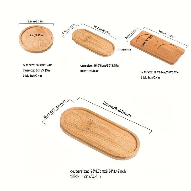 Wooden Soap Dispenser and Bottle Holder for Bathroom Decor