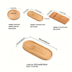 Wooden Soap Dispenser and Bottle Holder for Bathroom Decor