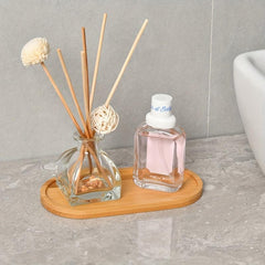 Wooden Soap Dispenser and Bottle Holder for Bathroom Decor