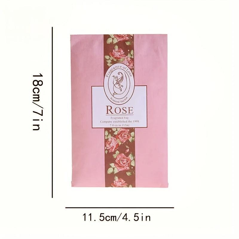 5pcs Closet Air Freshener Deodorant Bag Car Hanging Scented Dried Flower