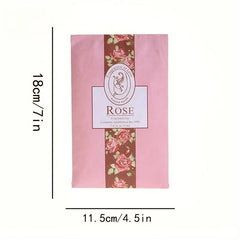 5pcs Closet Air Freshener Deodorant Bag Car Hanging Scented Dried Flower