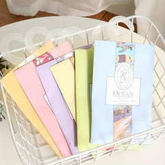 5pcs Closet Air Freshener Deodorant Bag Car Hanging Scented Dried Flower