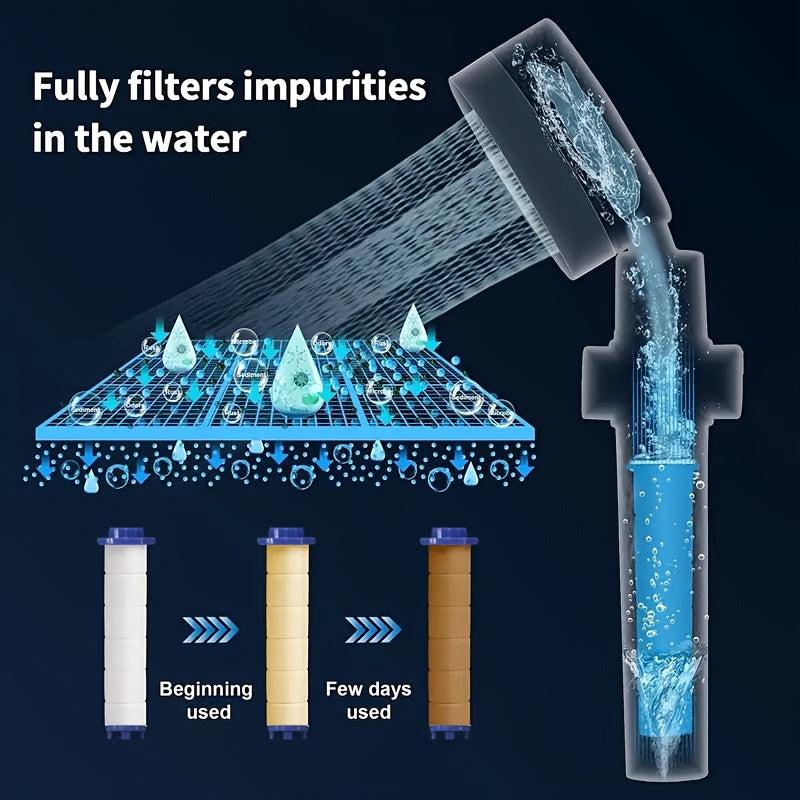 7pcs Shower Filter For Handheld Shower Head - Chlorine Removal