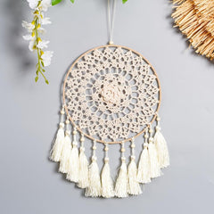 Boho Dream Catcher Handcrafted Tassel Dream Catcher for Home Decor