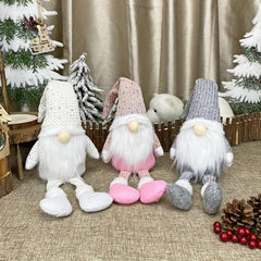 Christmas Faceless Old Man Long Legs Doll Decoration