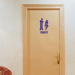 English Proverbs Generation Wall Sticker Funny Toilet Sign