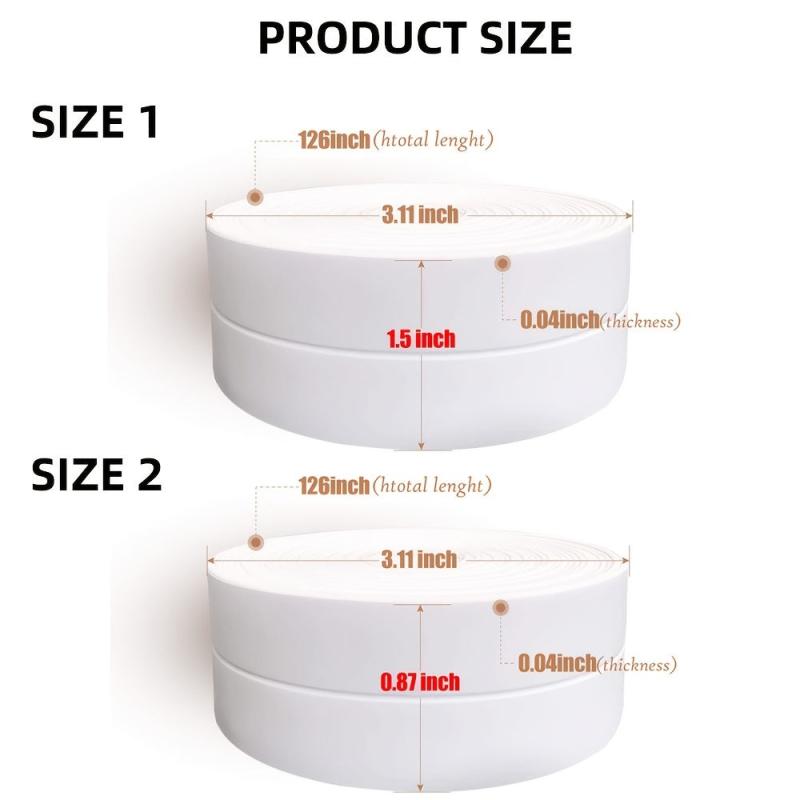 PVC Self Adhesive Caulk Strip Tape for Kitchen Sink Toilet Bathroom