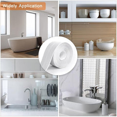 PVC Self Adhesive Caulk Strip Tape for Kitchen Sink Toilet Bathroom