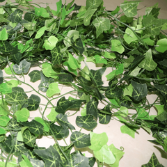 Realistic Artificial Ivy Leaf Garland for Home and Wedding Decor