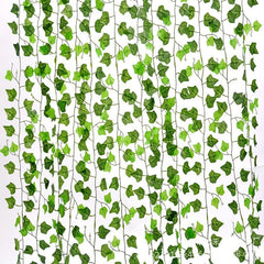 Realistic Artificial Ivy Leaf Garland for Home and Wedding Decor