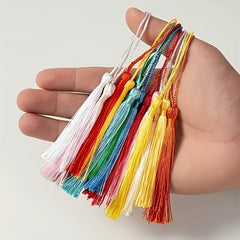 40pcs Tassel Pendants for DIY Crafts Bridal Bouquets Fabric Sewing Invitations