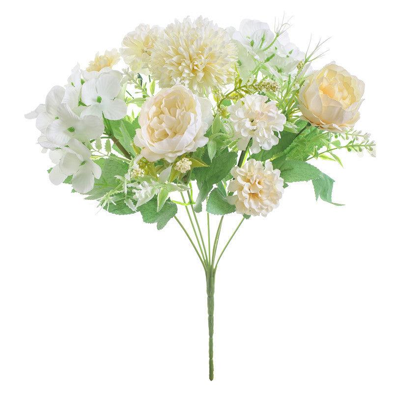 1pc 7 Head Artificial Peony Flowers for Home Decoration