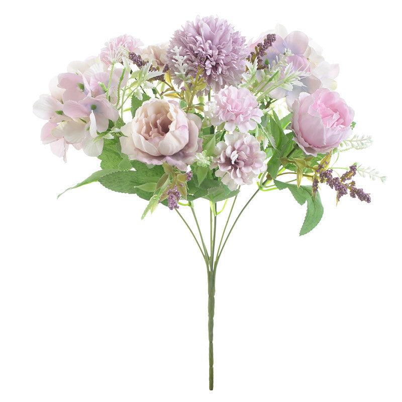 1pc 7 Head Artificial Peony Flowers for Home Decoration