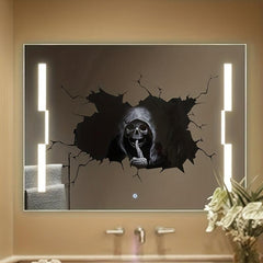 Happy Halloween Wall Floor Sticker Horror Silent Skull Sticker