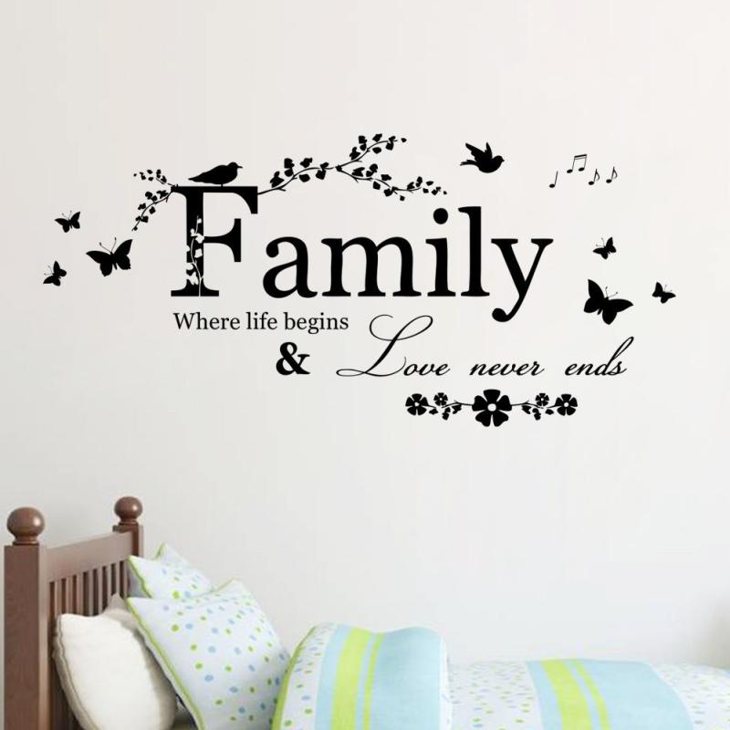 Family Sticker for Living Room and Bedroom Decor