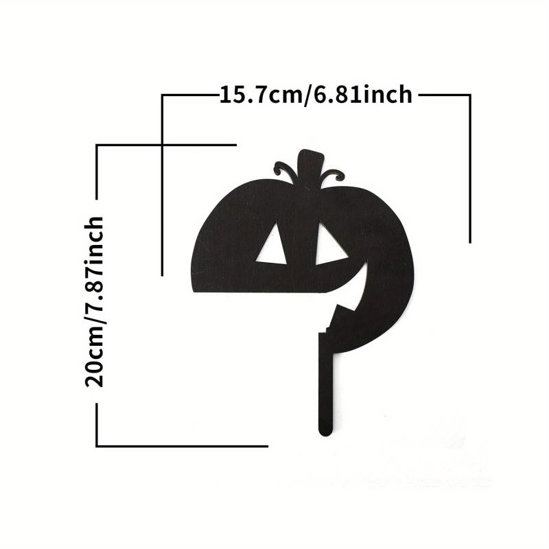 Halloween Door Frame Decoration Witch Skull Ghost Pumpkin Cat Hat