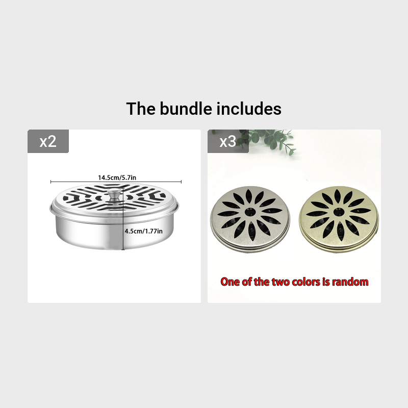 Stainless Steel Mosquito Repellent Box