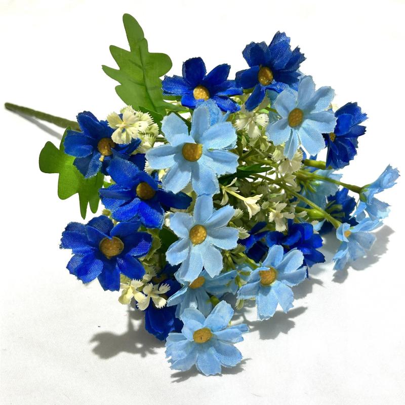 UV Resistant Artificial Daisy Flowers for Outdoor Garden Decor