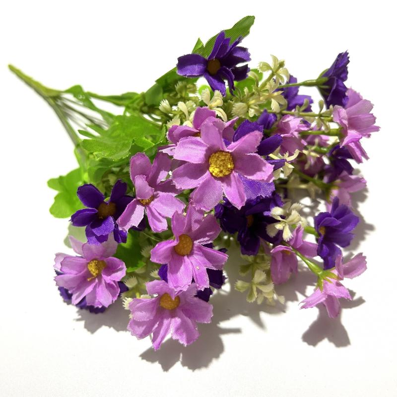 UV Resistant Artificial Daisy Flowers for Outdoor Garden Decor