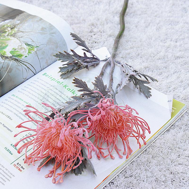 Artificial Plants 2 Heads Flowers Home Decoration Wedding Photography