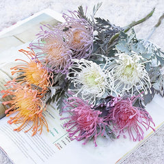Artificial Plants 2 Heads Flowers Home Decoration Wedding Photography