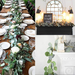 2ft Eucalyptus Garland for Weddings & Home Decor