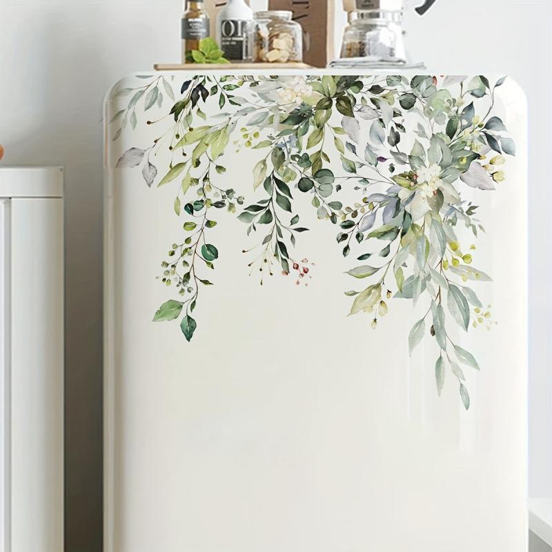 Plant Flower Leaf Wall Sticker Self Adhesive Removable