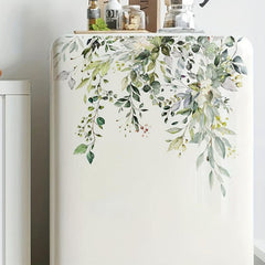 Plant Flower Leaf Wall Sticker Self Adhesive Removable