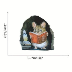 Mouse Hole Creative Sticker Corner Decoration Room Self-adhesive Wallpaper