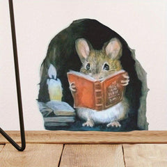 Mouse Hole Creative Sticker Corner Decoration Room Self-adhesive Wallpaper