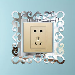 Boho Mirror Switch Sticker Wall Art Decal Bedroom Witch Decor