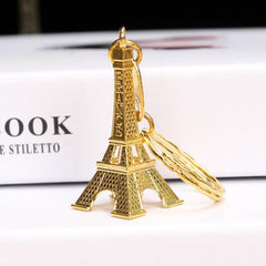 Vintage Eiffel Tower Statue Pendant Mini Metal Paris Tower Craft