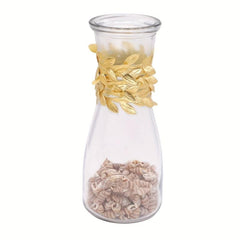 Soleebee Golden Leaf Ribbon 10m Vine Leaves Trim for DIY Party Wedding