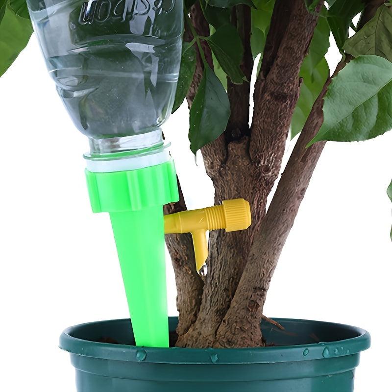 5pcs Self Watering Plant Spikes with Adjustable Control Valve Switch