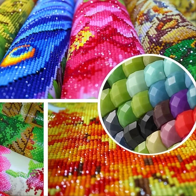 5D DIY Diamond Painting Set Car Embroidery Kits Rhinestone Craft Home Decor