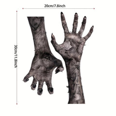 Halloween Wall Stickers Horror Ghost Hand Floor Decoration