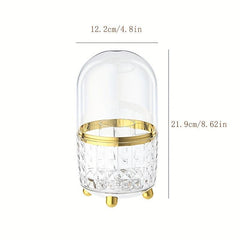 360 Degree Rotating Makeup Brush Storage Box