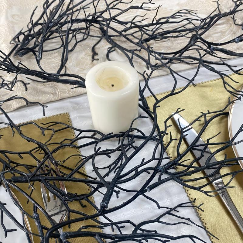 Artificial Wall Hanging Vine Halloween Maple Leaf Branch Decoration