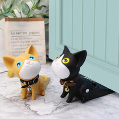 Cartoon Cat Door Stopper Decorative Animal Door Stop