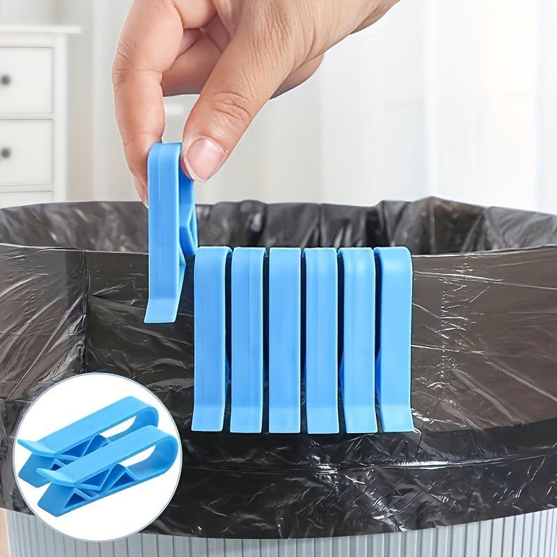 Garbage Barrel Clip Trash Can Garbage Bag Holder Anti Slip Small Divider