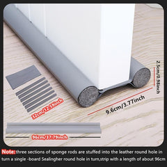 Windproof Door Strip Sealing Sound Insulation Gap Warm Wind Protection