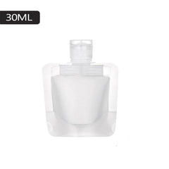 10pcs Refillable Portable Liquid Pouch with Paste Bottle for Travel